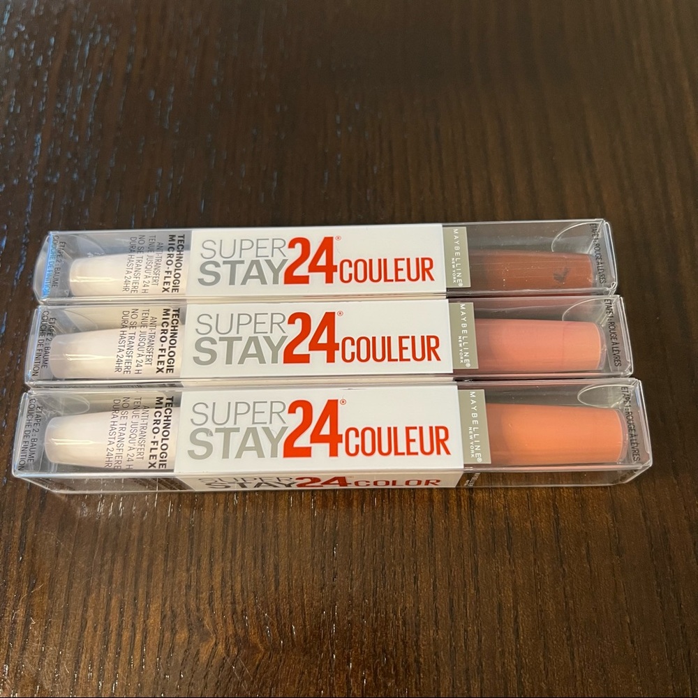 Maybelline Super Stay 24 Color Set of 3 Shades 235, 250, 270